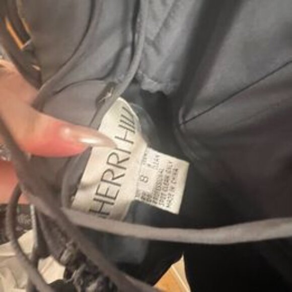 Sherri Hill Homecoming  Strapless Gunmetal Grey Cut Glass short dress size 8 - Picture 5 of 5